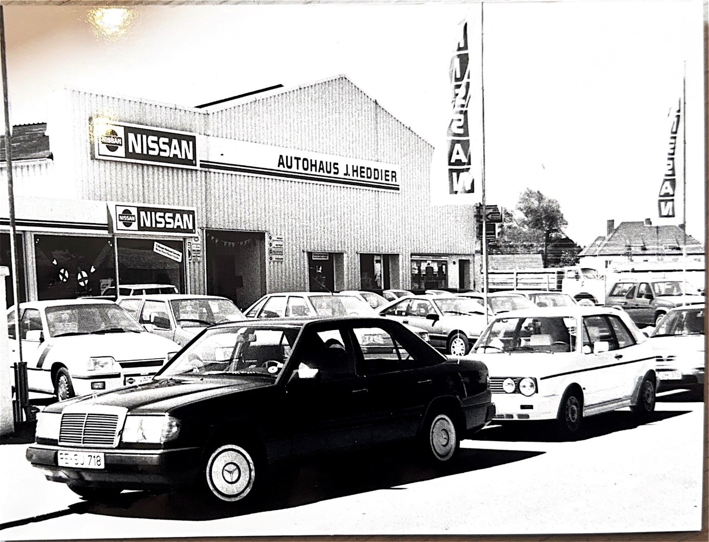 Autohaus J. Heddier, Recklinghäuser Straße 44, 1987